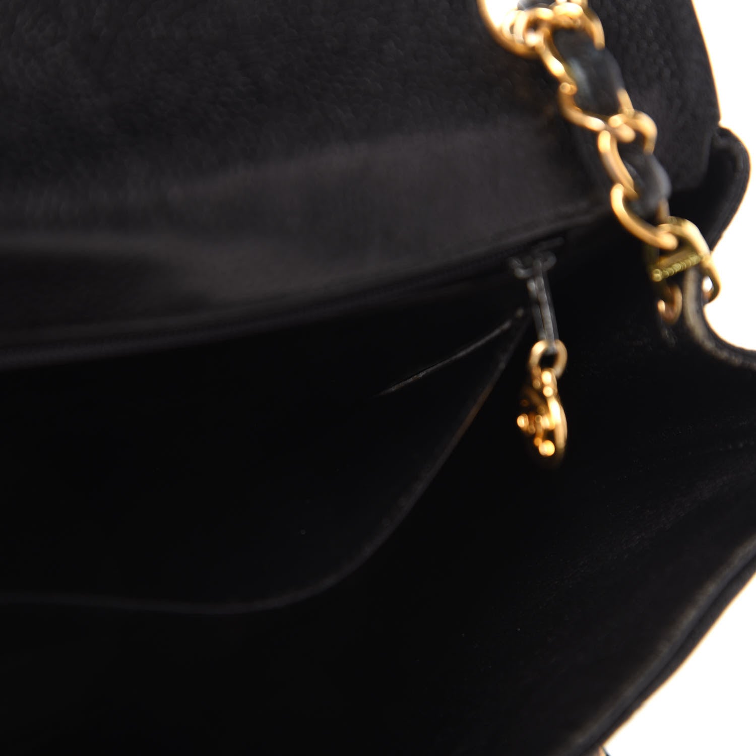 Chanel Caviar Quilted Small Single Flap Black 12 of 12