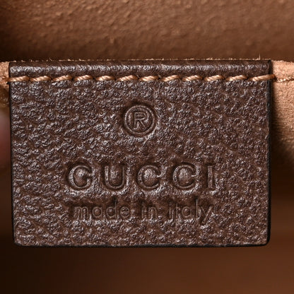 Gucci GG Supreme Monogram Web Ophidia Pouch Brown 6 of 10
