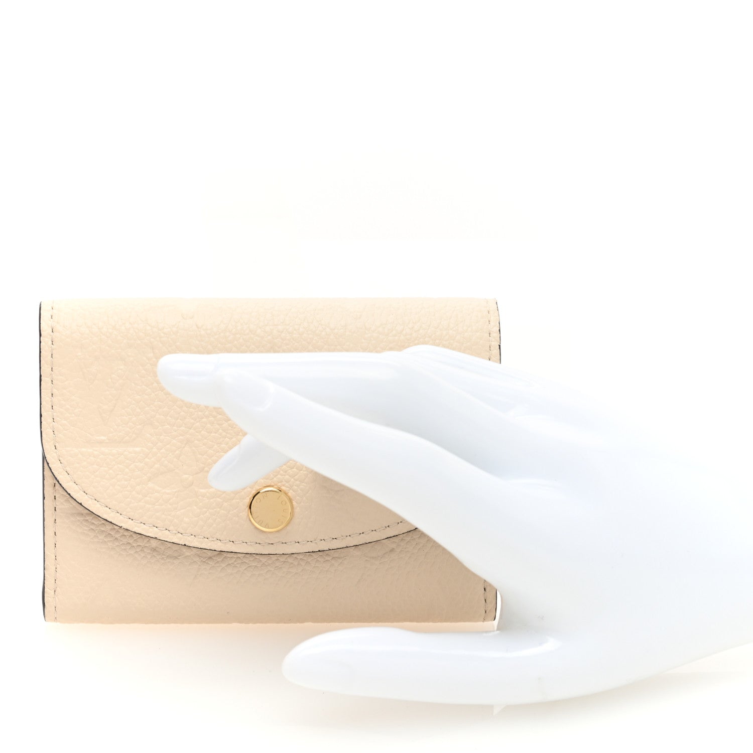 Louis Vuitton Empreinte Rosalie Coin Purse Cream 2 of 6