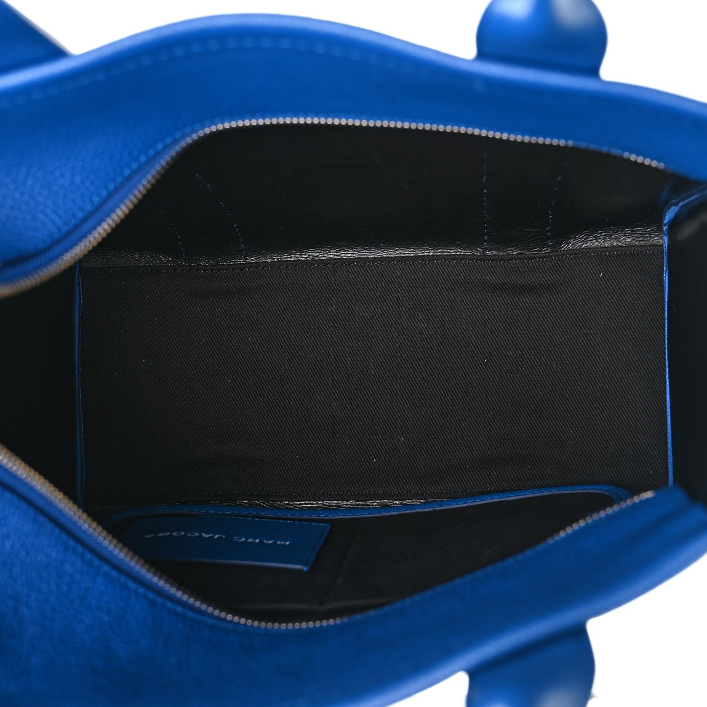 Grained Calfskin Medium The Tote Bag Cobalt