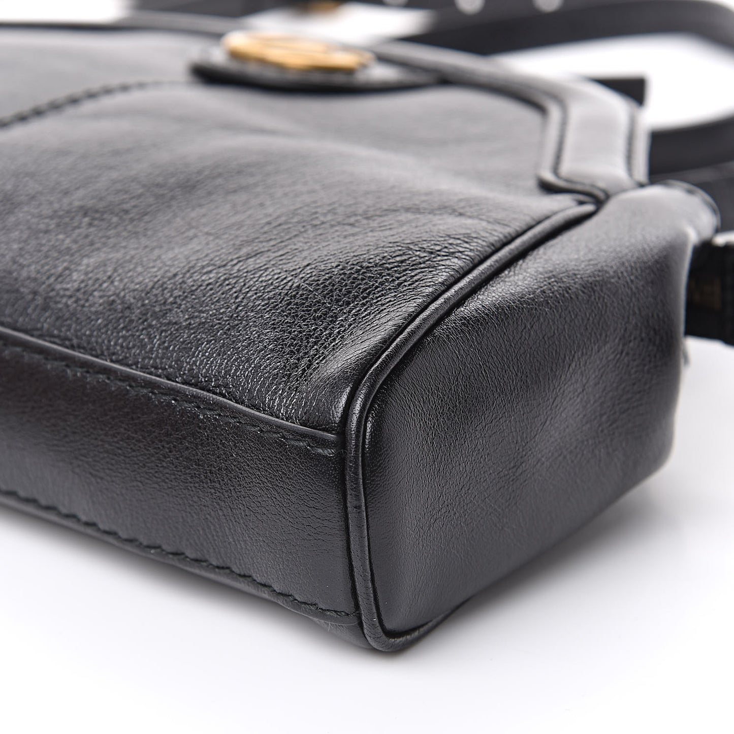 Calfskin Small Re(Belle) Crossbody Bag Black