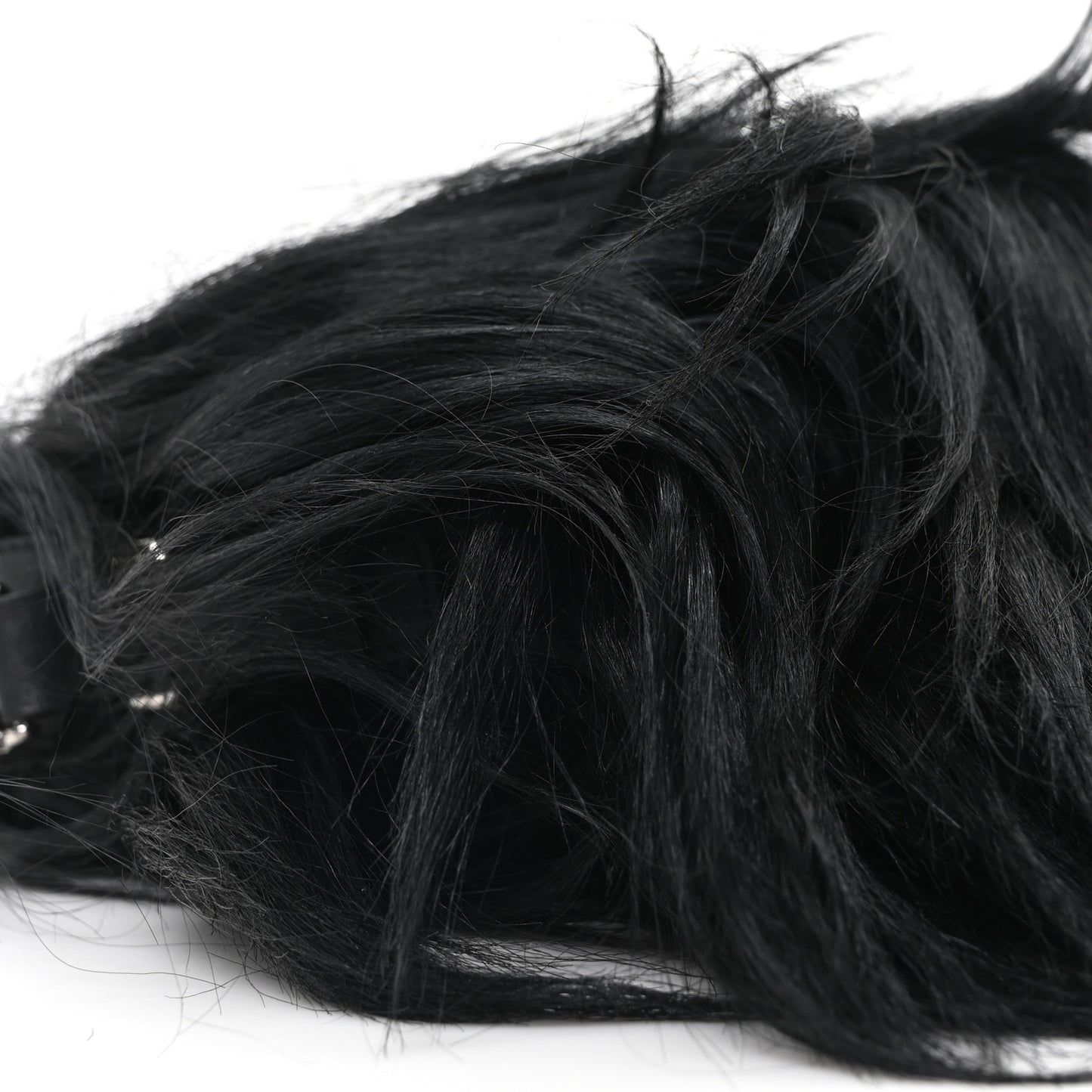 Goat Hair Print Micro Nightingale Black