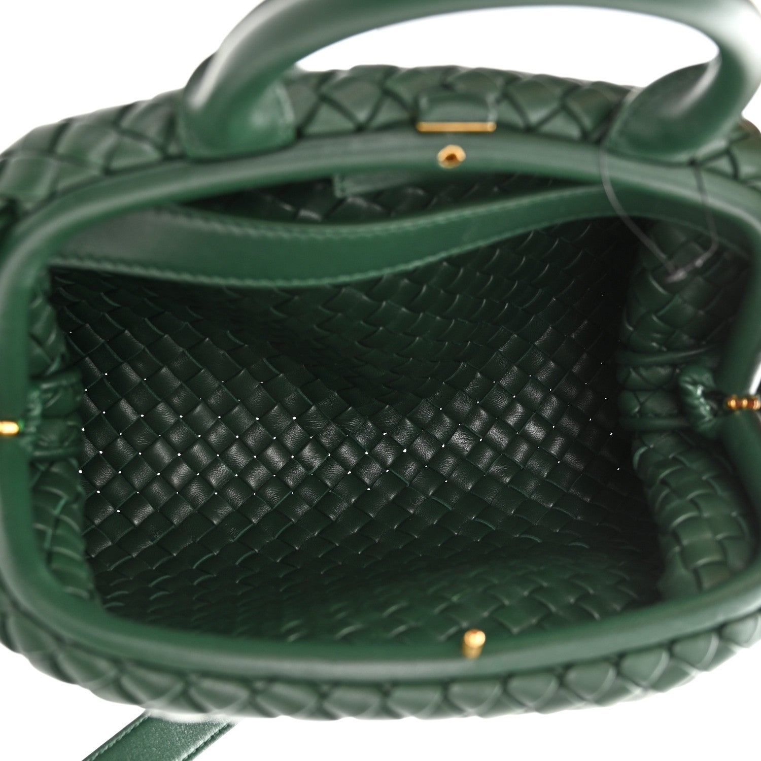 Bottega Veneta Nappa Intrecciato Small Handle Bag Raintree 5 of 9