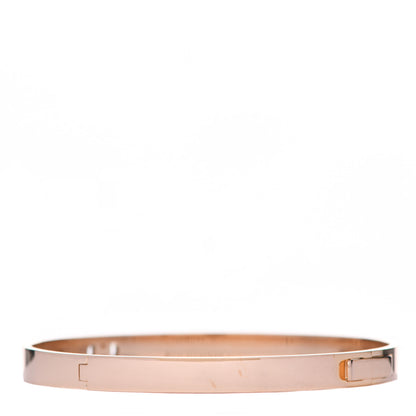 Hermes 18K Rose Gold Diamond PM H D'Ancre Bracelet ST 3 of 6