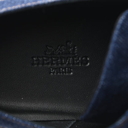 Hermes Denim Cross Sneakers 37.5 Bleu 7 of 9