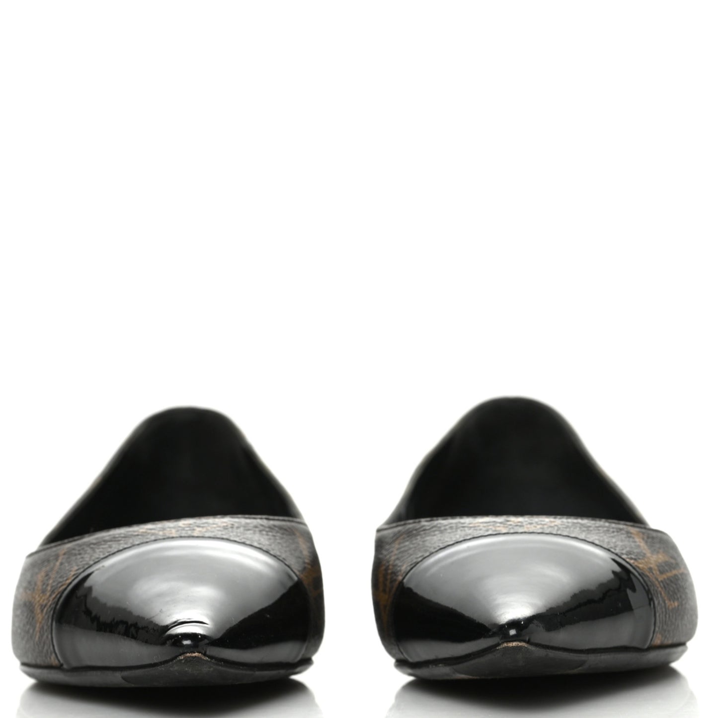 Patent Monogram Fetish Ballerina Flats 41