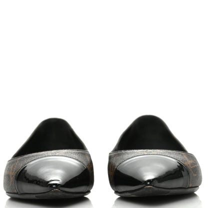 Louis Vuitton Patent Monogram Fetish Ballerina Flats 41 2 of 9
