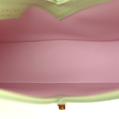 Givenchy Box Calfskin Mini Cut Out Shoulder Bag Pistachio 5 of 10