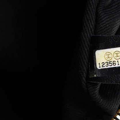 Chanel Lambskin Jersey Scales Camera Case Black 5 of 5