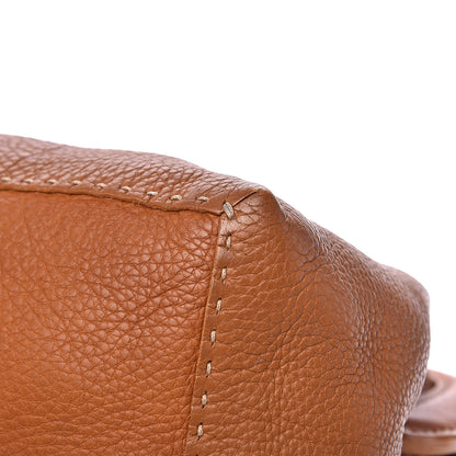 Fendi Calfskin Romano Selleria Adele 1328 Bag Brown 10 of 18