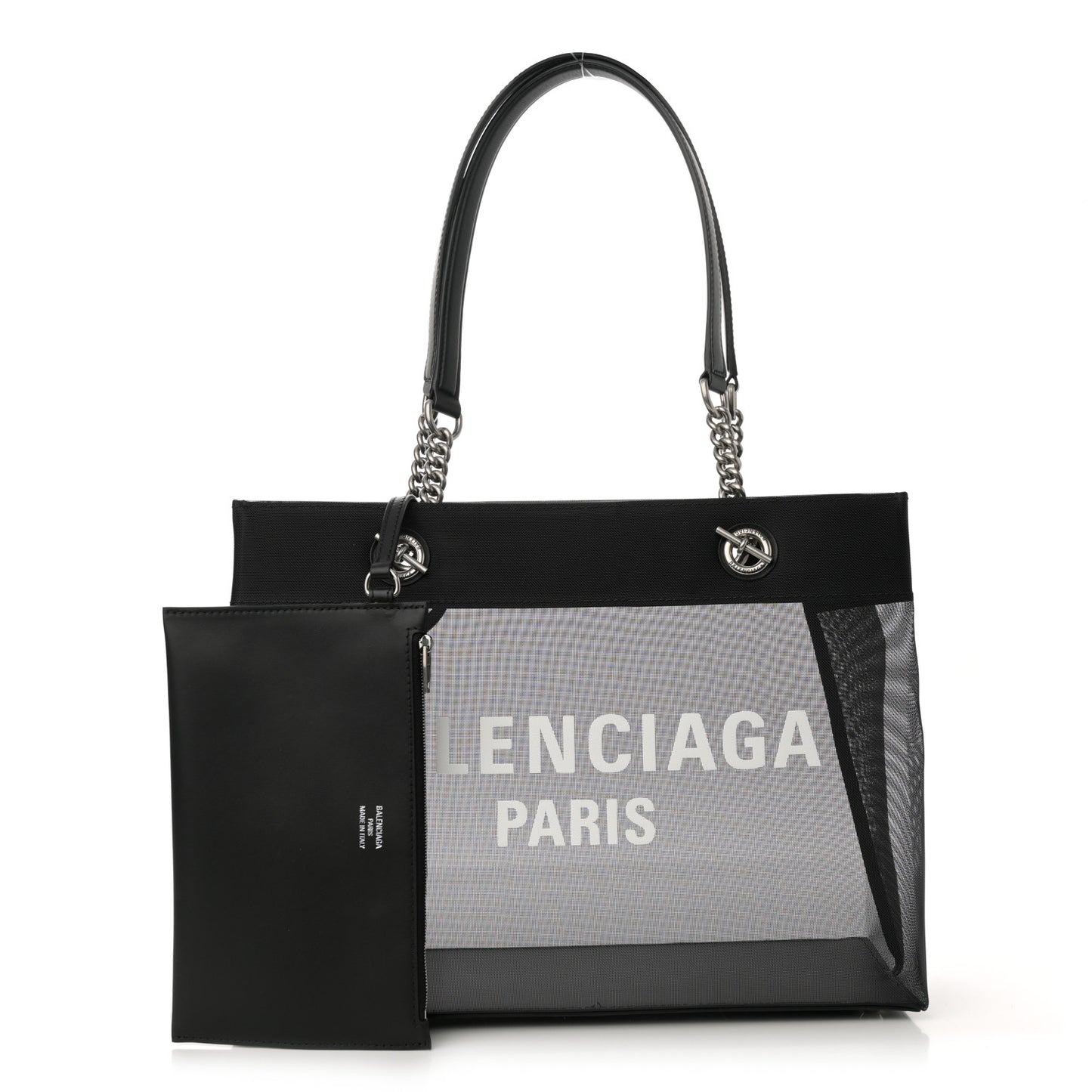 Mesh Medium Duty Free Tote Black