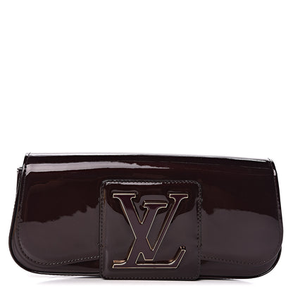 Louis Vuitton Patent Sobe Clutch Amarante 1 of 6