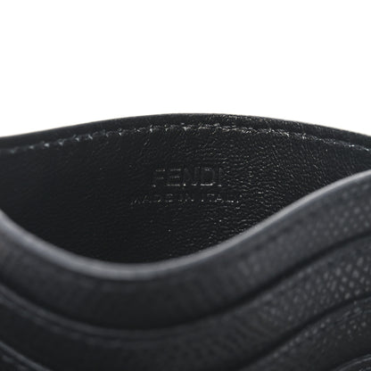 Fendi Vitello Cruise FF Diamonds Card Holder Black 6 of 6