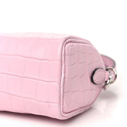 Louis Vuitton Alligator Nano Speedy Pink 9 of 9