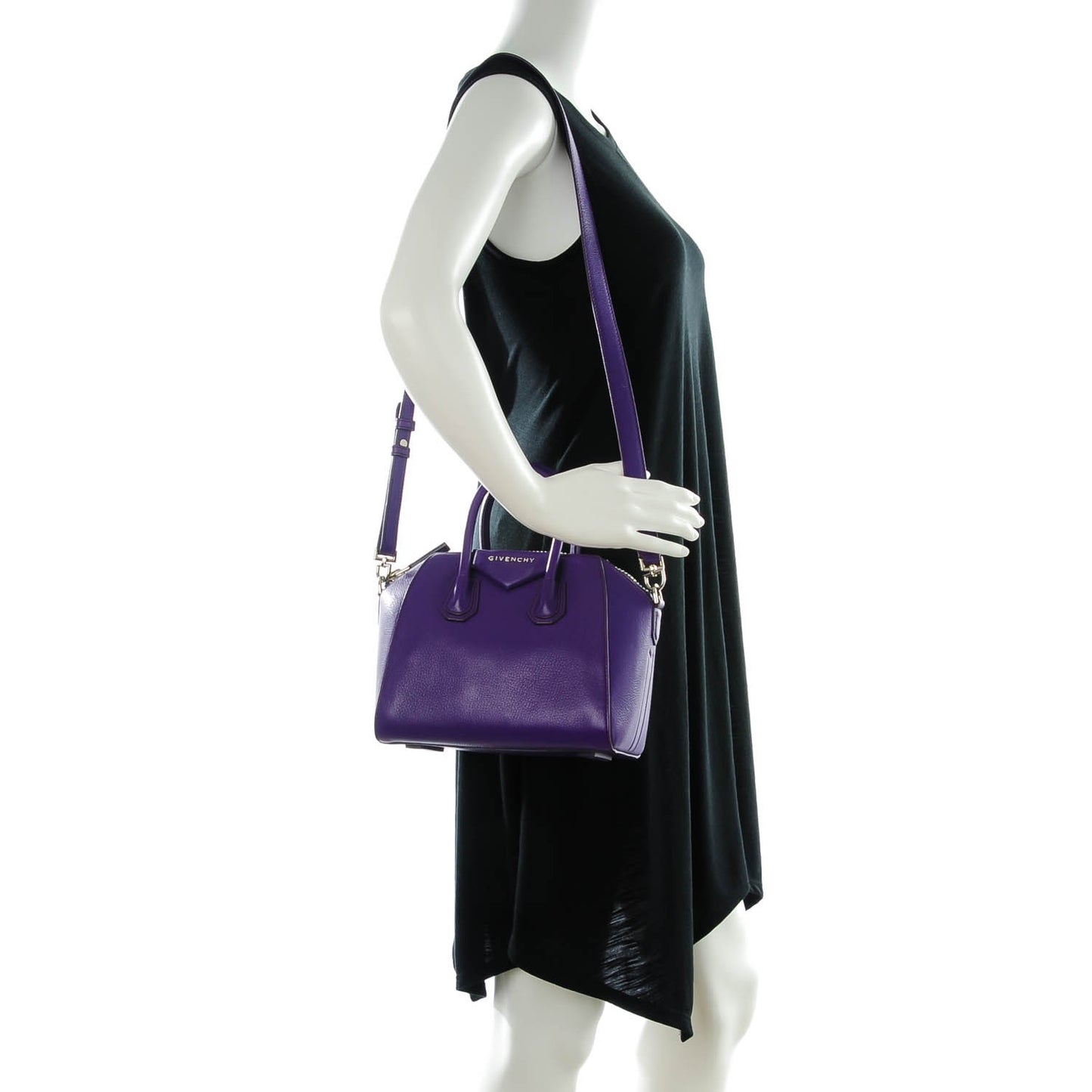 Sugar Goatskin Mini Antigona Purple
