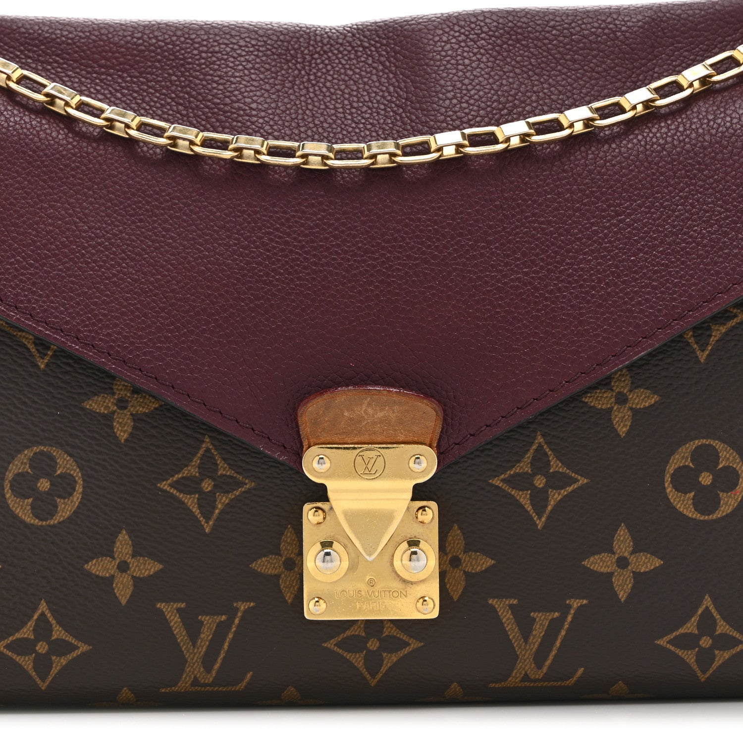 Louis Vuitton Monogram Pallas Chain Aurore 9 of 11