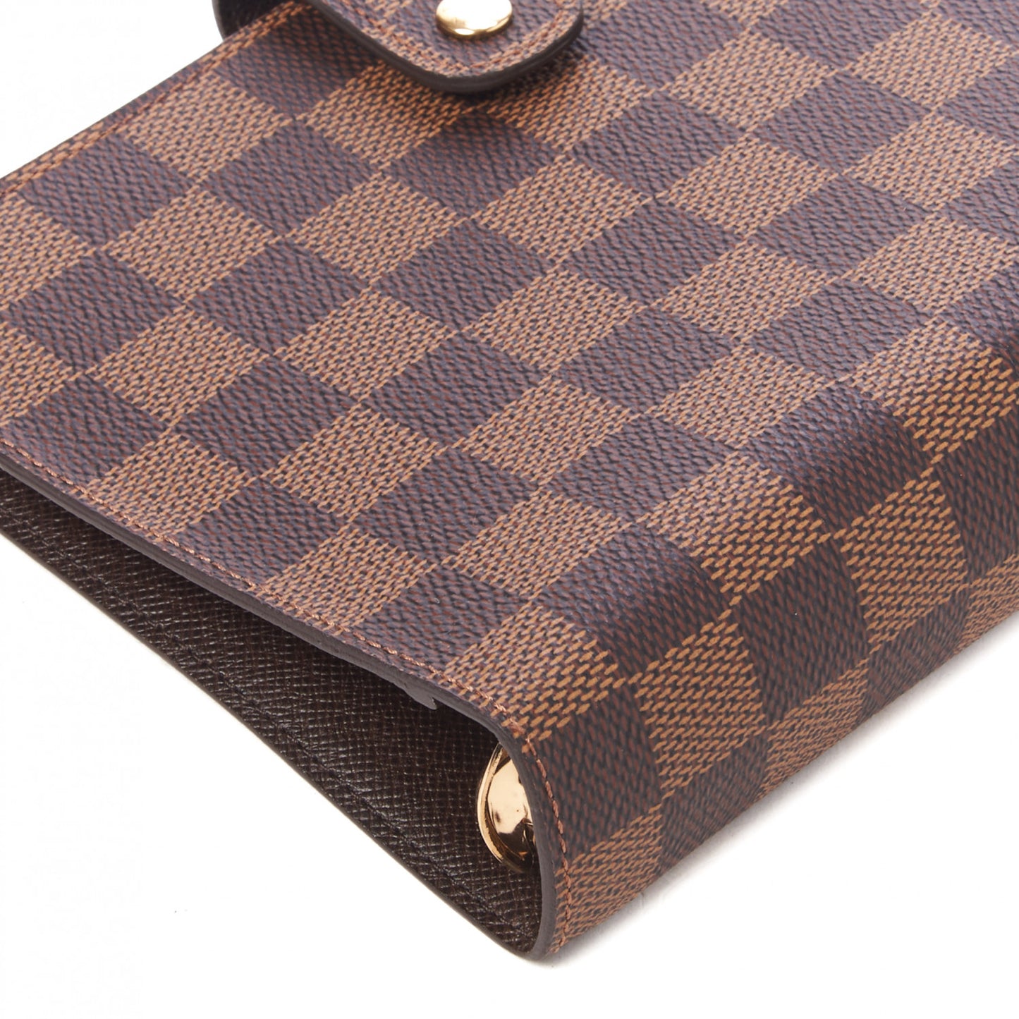 Damier Ebene Medium Ring Agenda Cover