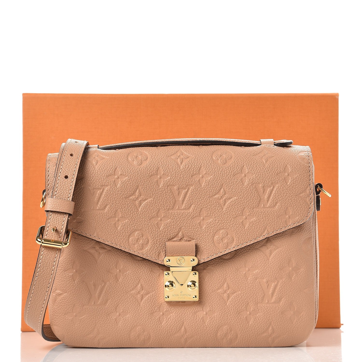 Louis Vuitton Empreinte Pochette Metis Papyrus 9 of 9