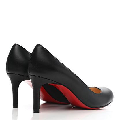 Christian Louboutin Shiny Nappa Simple 70 Pumps 36.5 Black 4 of 9