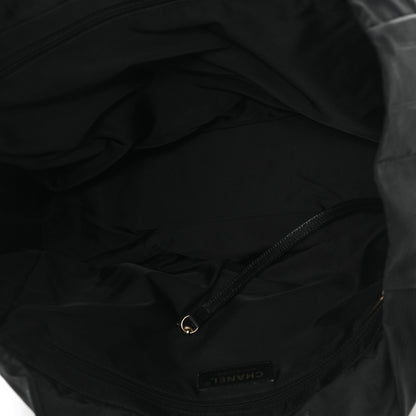 Chanel Nylon Medium Travel Tote Black 5 of 12