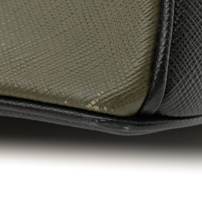 Prada Saffiano Lux Medium Tote Militaire 13 of 14
