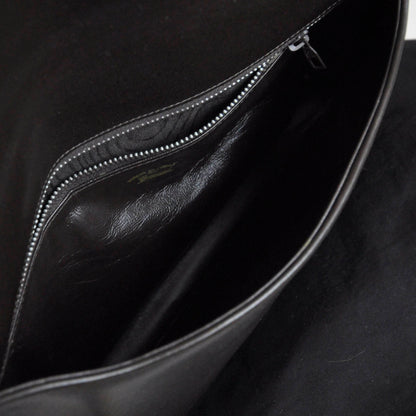Gucci Leather Clutch Dark Brown 5 of 6