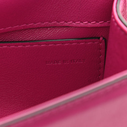 Valentino Garavani Calfskin Vlogo Small Loco Shoulder Bag Rose Violet 7 of 11