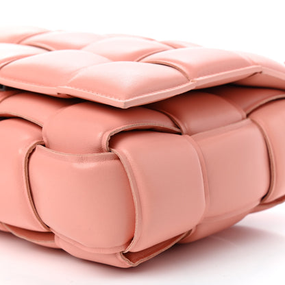 Bottega Veneta Nappa Maxi Intreccio Padded Cassette Crossbody Bag Peachy 9 of 9