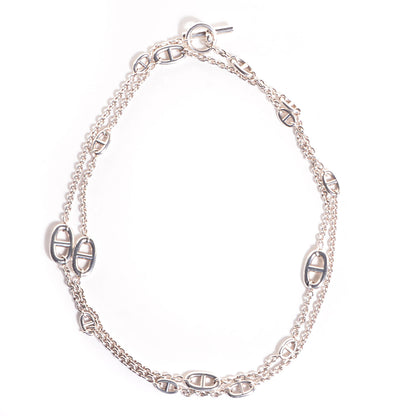 Hermes Sterling Silver Farandole Necklace 120 1 of 5