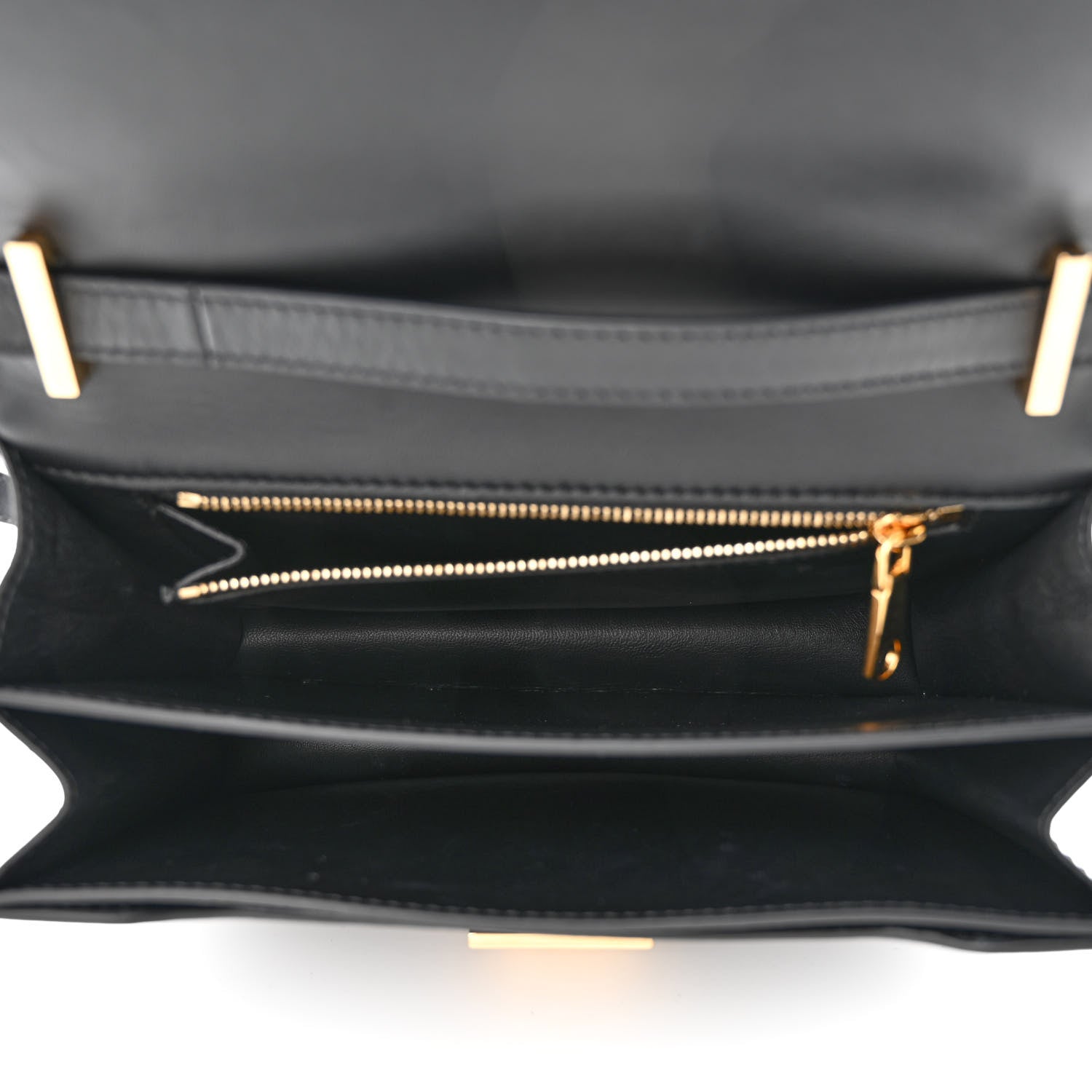 Burberry Calfskin Small TB Bag Black 5 of 9
