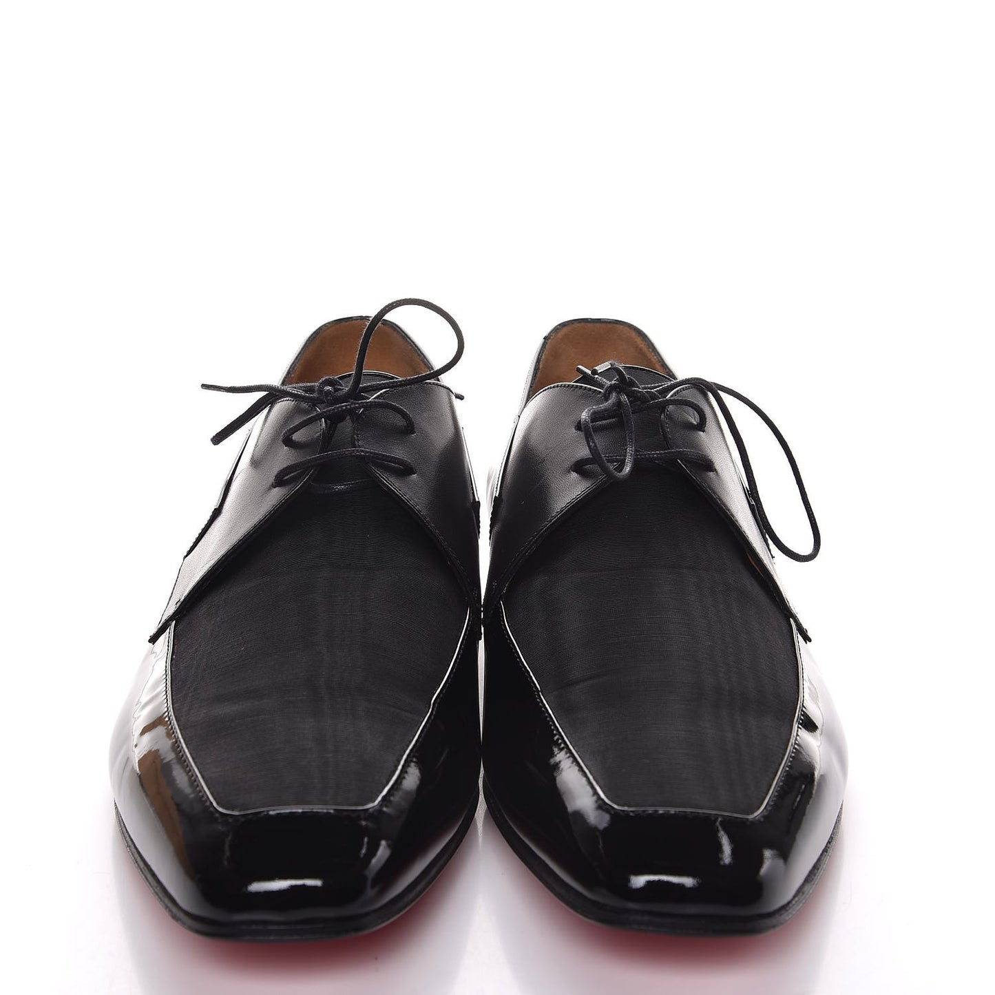 Pointeller Suede New Orleans Flat Loafers 45.5 Black