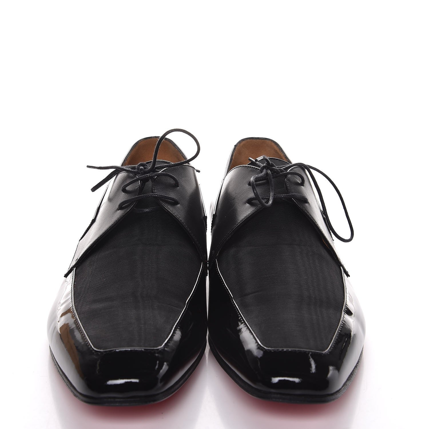 Christian Louboutin Pointeller Suede New Orleans Flat Loafers 45.5 Black 2 of 8