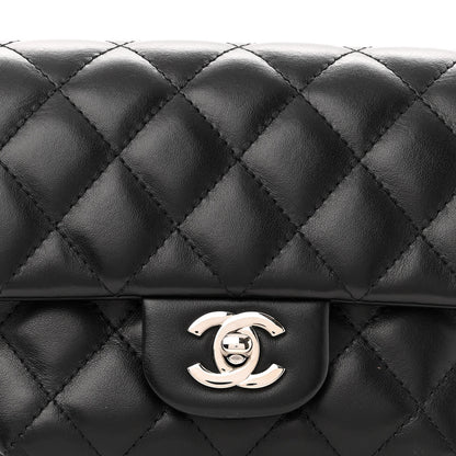 Chanel Calfskin Quilted CC Uniform Flap Belt Bag Black 7 of 9