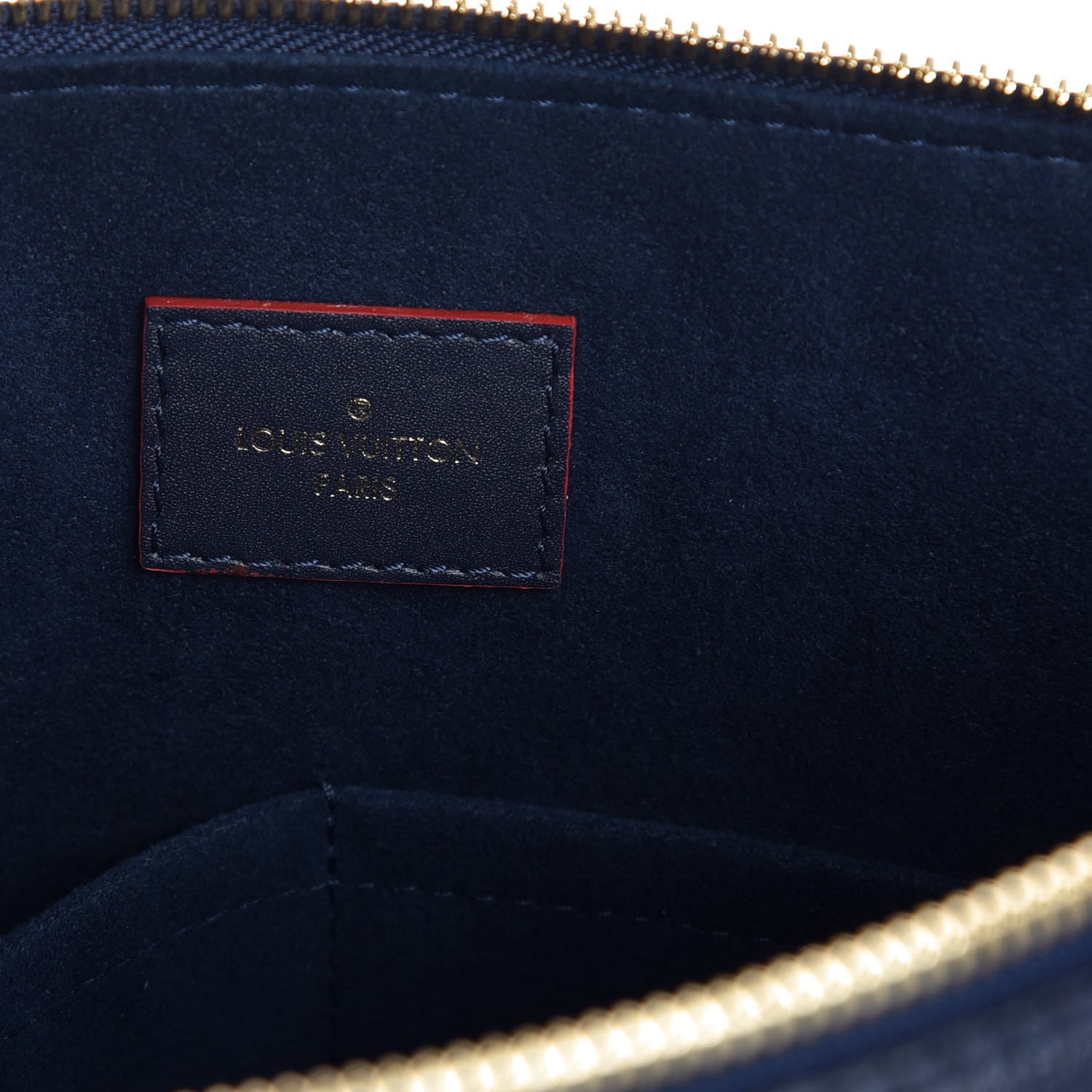 Louis Vuitton Empreinte V Tote MM Marine Rouge 7 of 12