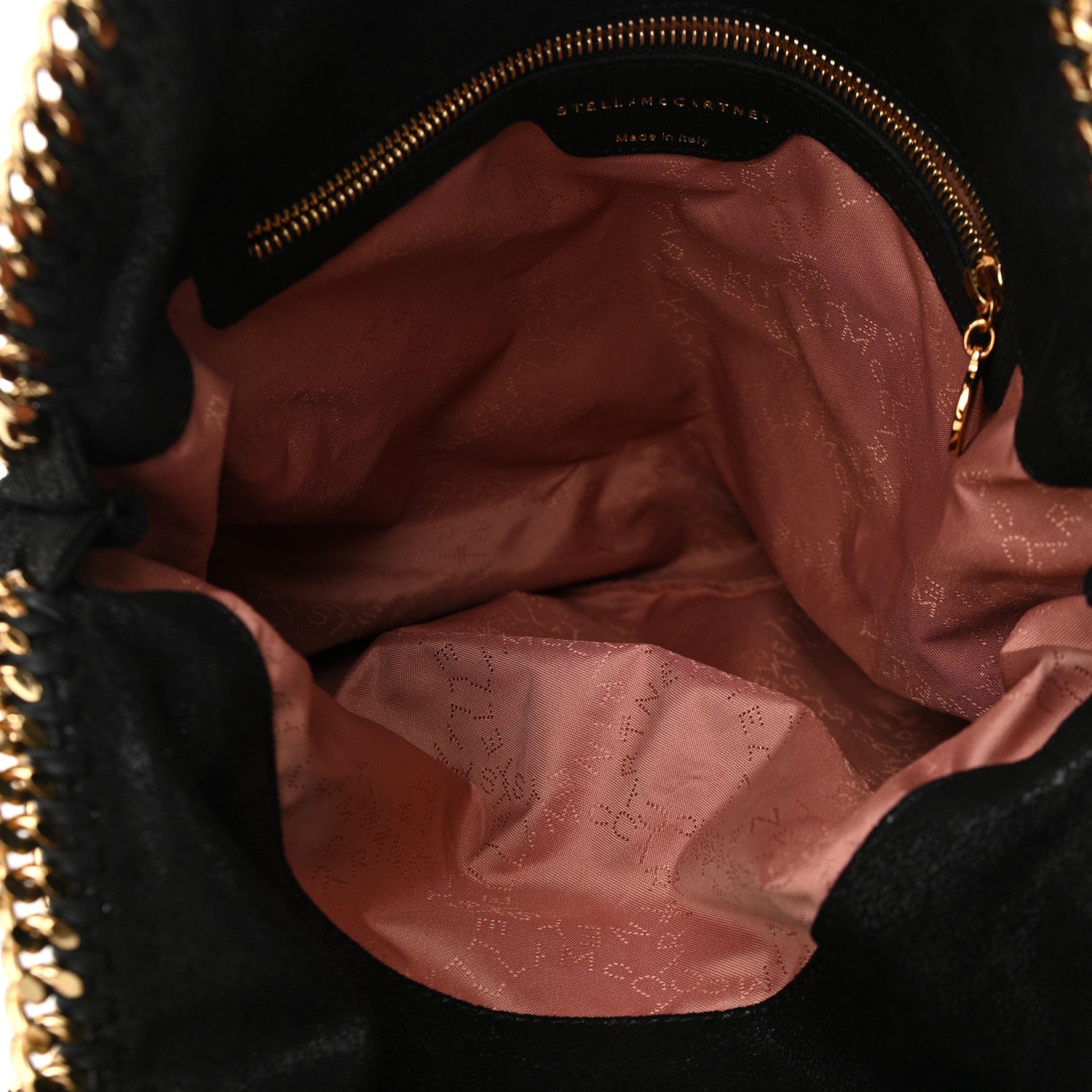 Stella McCartney Shaggy Deer Falabella Fold Over Tote Black 5 of 10