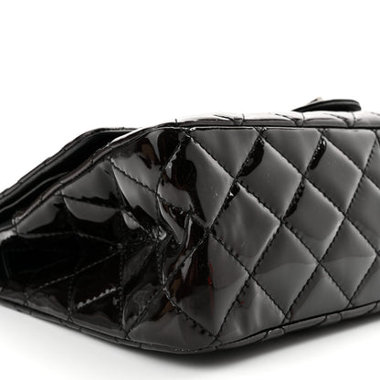 Chanel Patent Quilted 2.55 Reissue 227 Flap Dark Purple 9 of 10