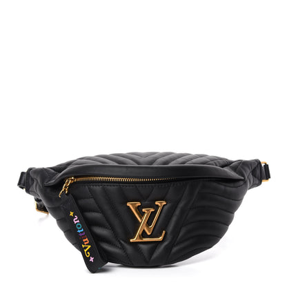 Louis Vuitton Monogram New Wave Bumbag Black 1 of 10