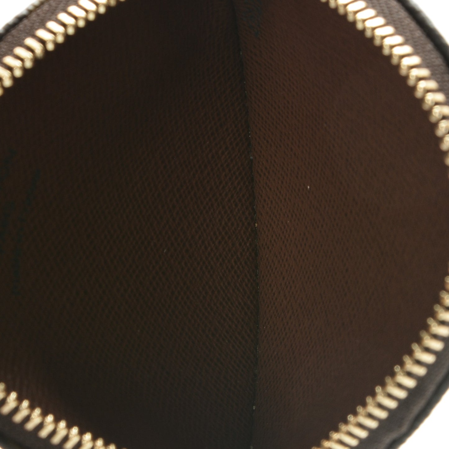Monogram Round Coin Purse