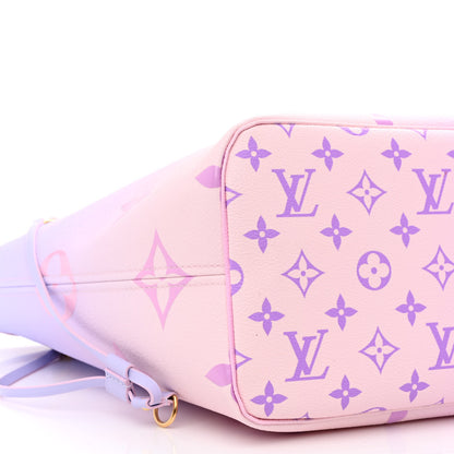 Louis Vuitton Monogram Giant Spring In The City Neverfull MM Sunrise Pastel 10 of 11