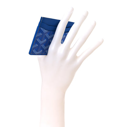 Goyard Goyardine Saint Sulpice Card Holder Sky Blue 2 of 7