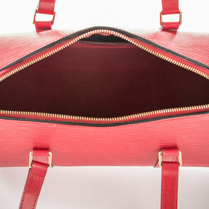 Louis Vuitton Epi Soufflot Castillan Red 5 of 8