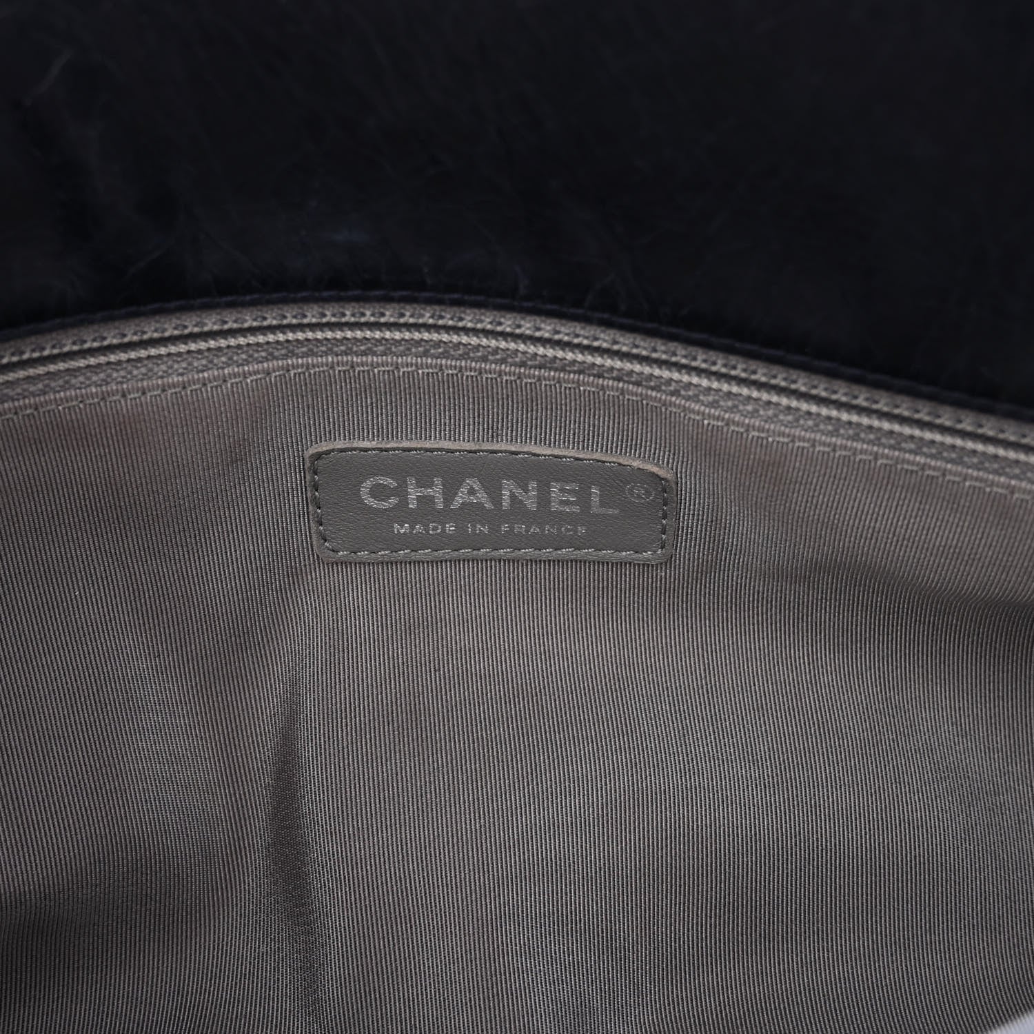 Chanel Lambskin Vertical Quilted Tote Navy 6 of 10