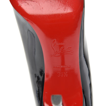 Christian Louboutin Patent Pigalle 100 Pumps 36.5 Black 6 of 9