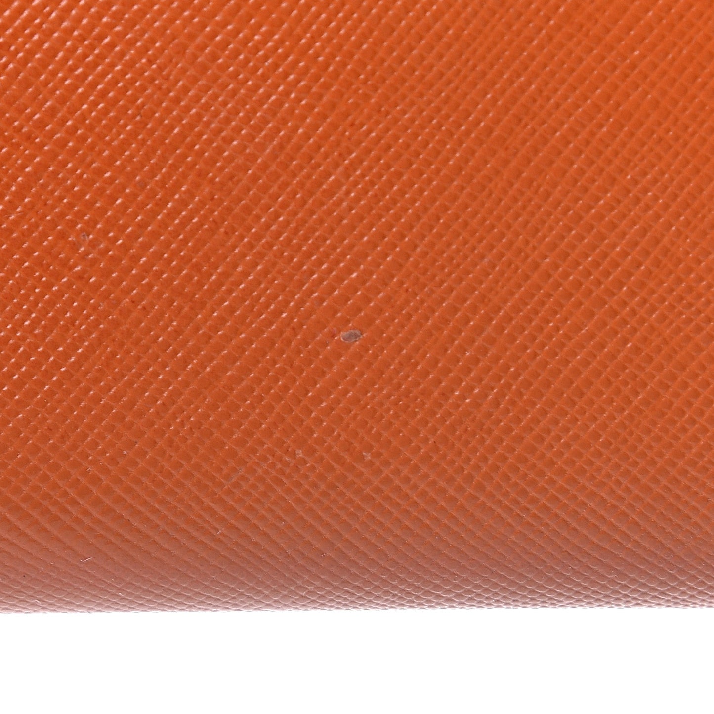Saffiano Multicolor Continental Flap Wallet Papaya