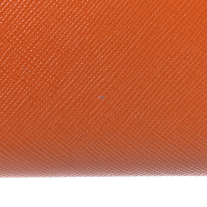 Prada Saffiano Multicolor Continental Flap Wallet Papaya 15 of 16