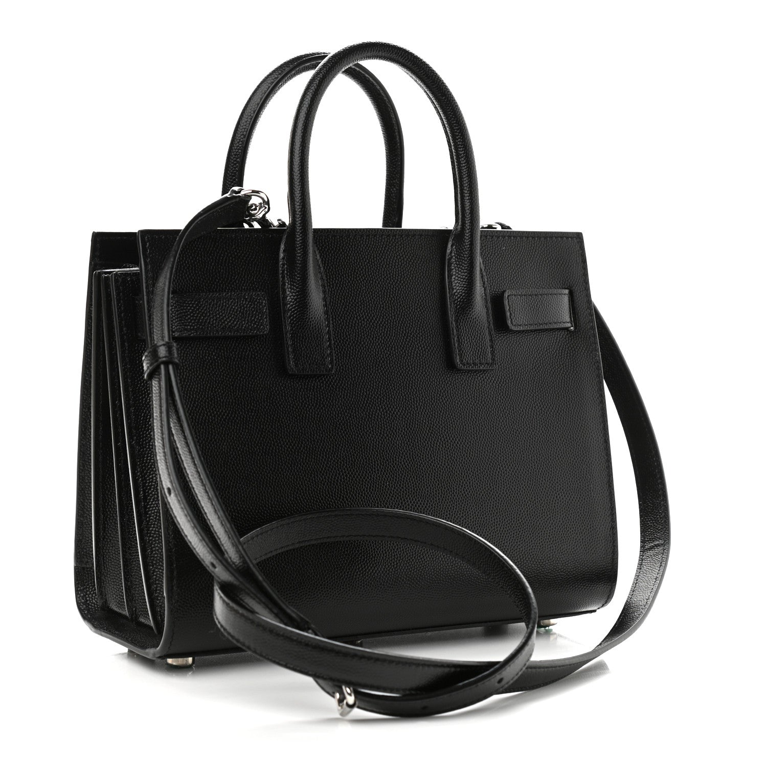Saint Laurent Grain De Poudre Nano Sac De Jour Black 3 of 10