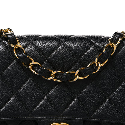 Chanel Caviar Jumbo Single Flap Black 8 of 10