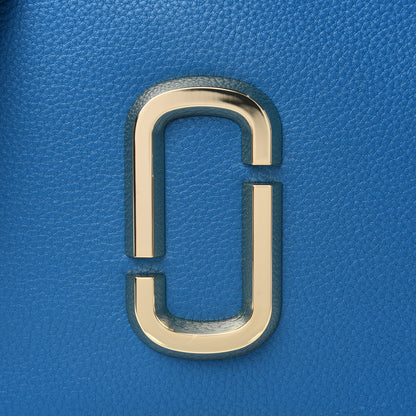 Marc Jacobs Supple Natural Grain Calfskin The Softshot 27 Bag Blue Monday 10 of 10