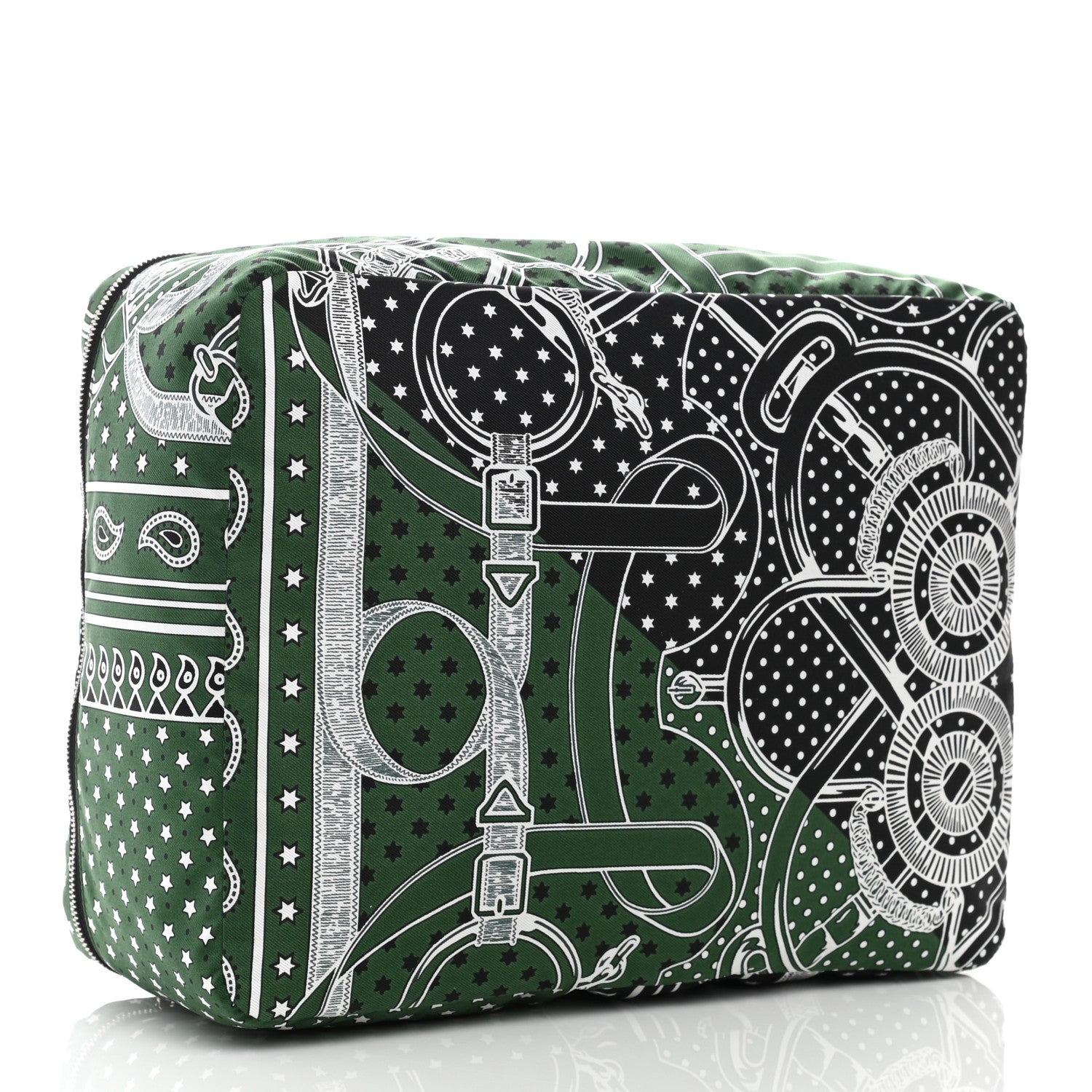 Hermes Silk Eperon d'Or Bandana Travelsilk PM Cube 3 of 10