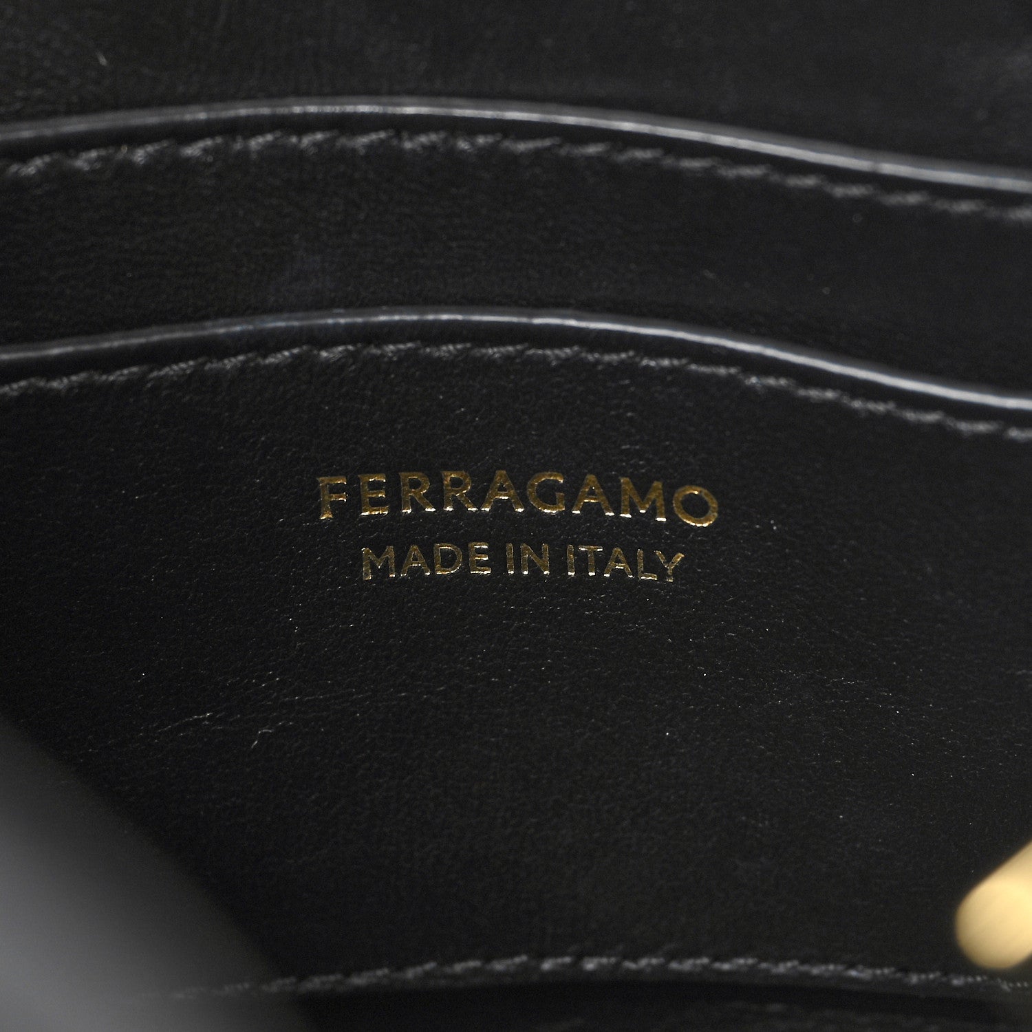 Salvatore Ferragamo Calfskin Mini Hug Bag Black 6 of 9